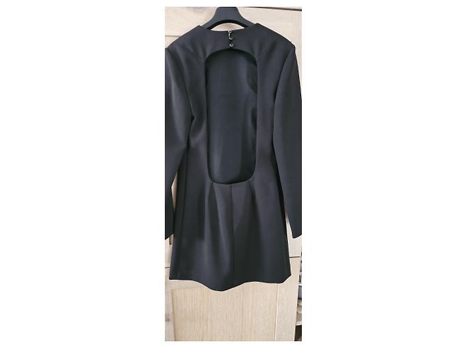 The Kooples Abito Nero con Cut-out - vista 2