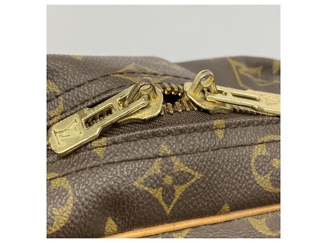 Borsa Louis Vuitton Boston Monogram Sirius 45 Marrone - vista 10