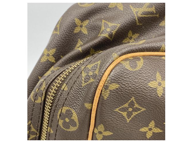 Borsa Louis Vuitton Boston Monogram Sirius 45 Marrone - vista 12