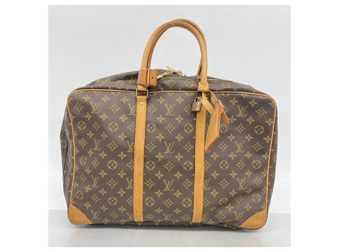 Borsa Louis Vuitton Boston Monogram Sirius 45 Marrone - vista 14
