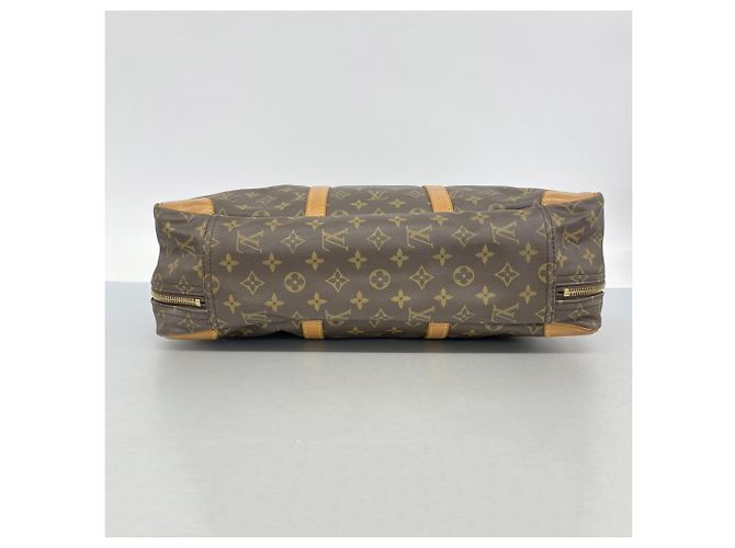 Borsa Louis Vuitton Boston Monogram Sirius 45 Marrone - vista 3