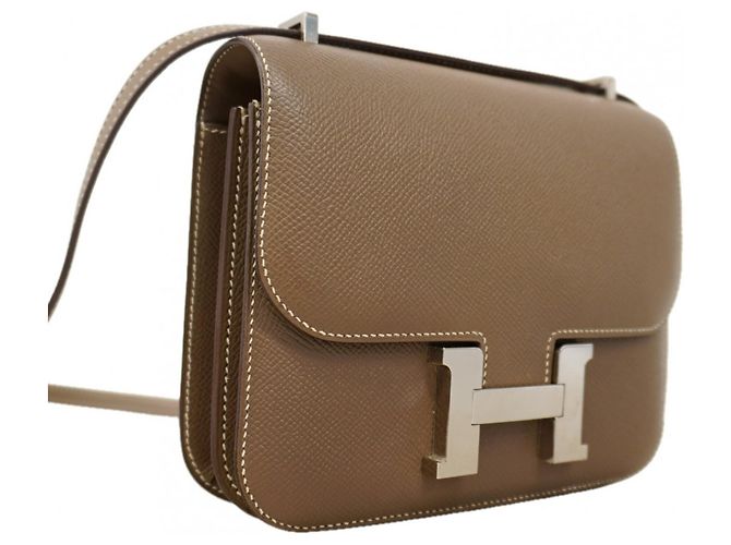 Hermès Hermes Constance 18 Schultertasche Taupe - Ansicht 2