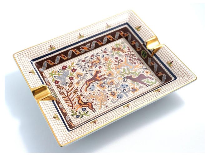 Vide-poche de porcelana Hermès Maurice Tranchant Pavement - vista 17