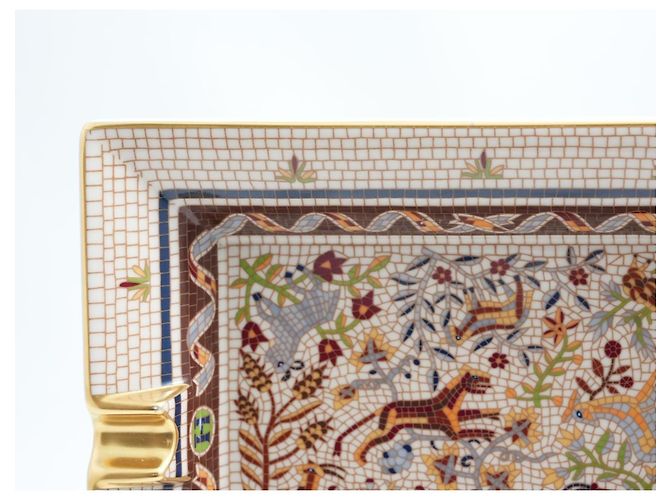 Vide-poche de porcelana Hermès Maurice Tranchant Pavement - vista 2