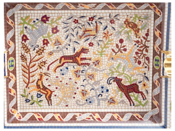 Vide-poche de porcelana Hermès Maurice Tranchant Pavement - vista 6