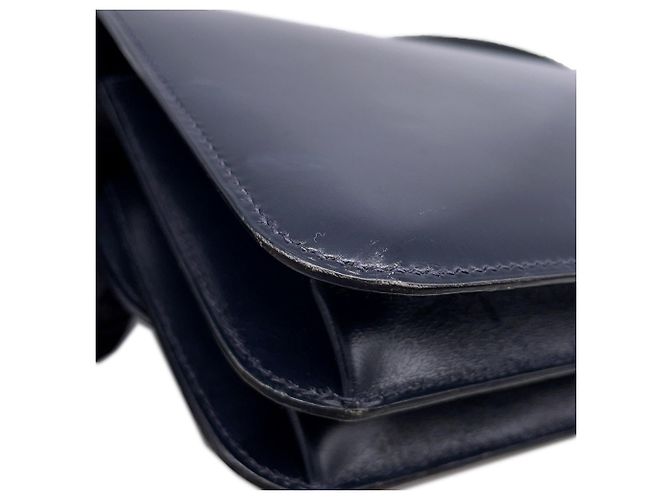 Ring Borsa a tracolla in pelle Box Calf blu navy Hermès - vista 10