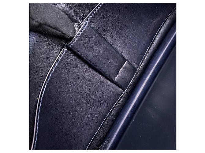 Ring Borsa a tracolla in pelle Box Calf blu navy Hermès - vista 14