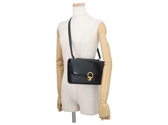 Ring Borsa a tracolla in pelle Box Calf blu navy Hermès - vista 5
