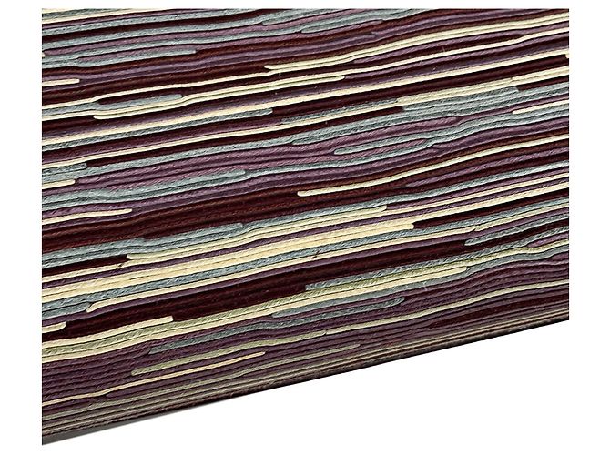 Hermès Borsa Hermes Kelly 32 Multicolore Bordò - vista 8
