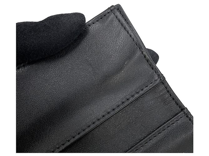 Timeless Chanel Tri-fold Wallet Black - view 11