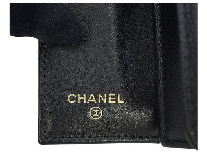 Timeless Chanel Tri-fold Wallet Black - view 15
