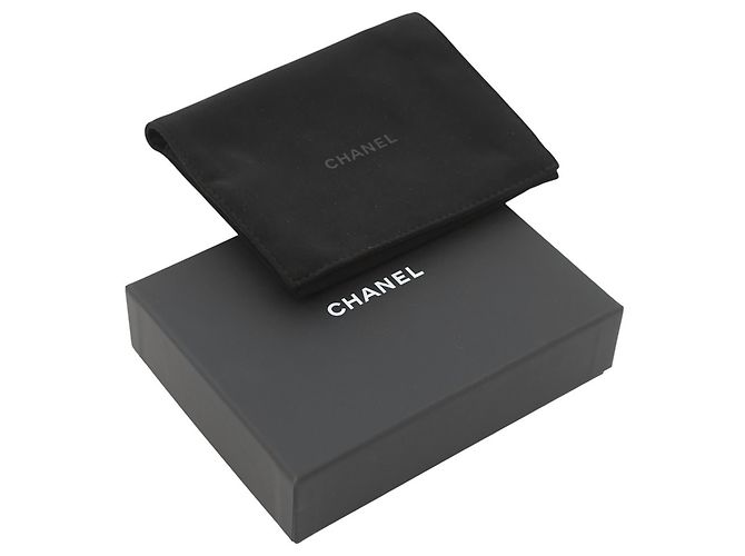 Timeless Chanel Tri-fold Wallet Black - view 17