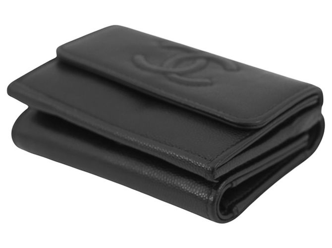 Timeless Chanel Tri-fold Wallet Black - view 2