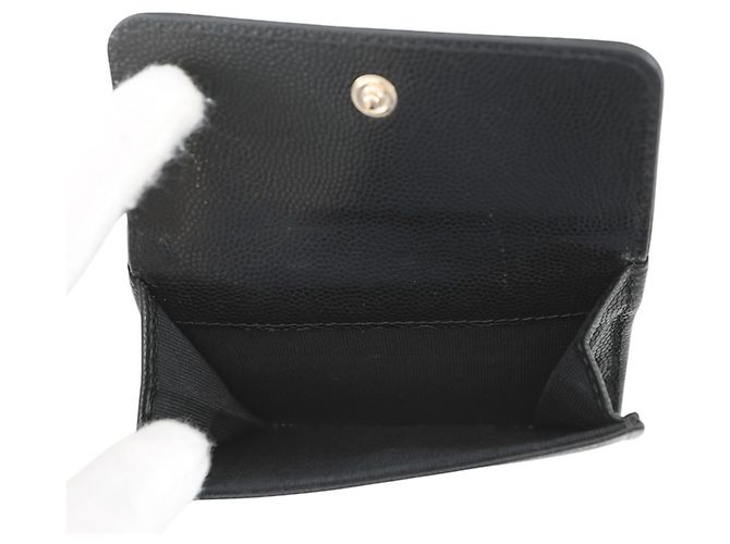 Timeless Chanel Tri-fold Wallet Black - view 6