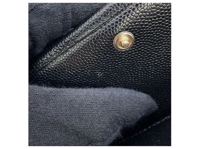 Timeless Chanel Tri-fold Wallet Black - view 9