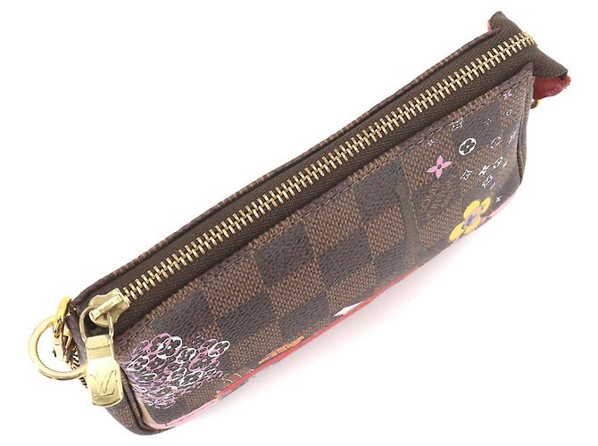 Borsa Louis Vuitton Vivienne Damier Mini Pochette Accessoires Multicolore Damier ebene - vista 9