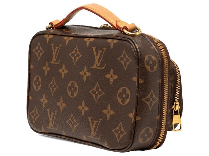 Borsa a tracolla Louis Vuitton Monogram Utility Marrone - vista 2
