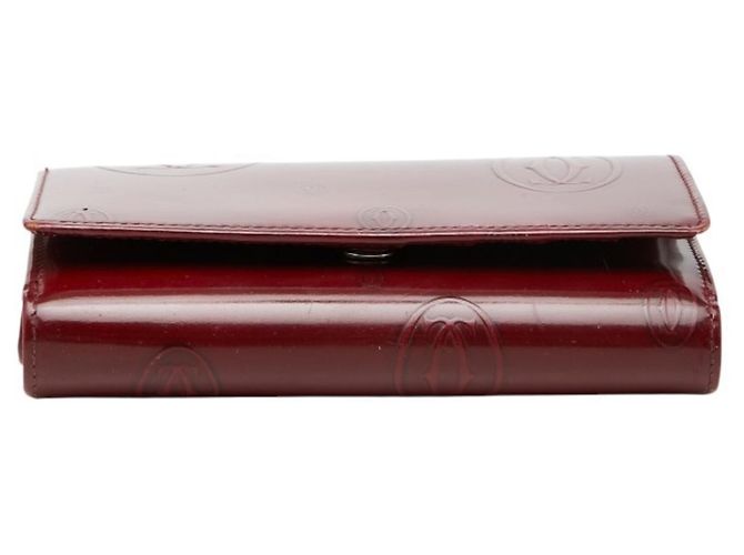 Cartera Larga Cartier Happy Birthday Burdeos - vue 3