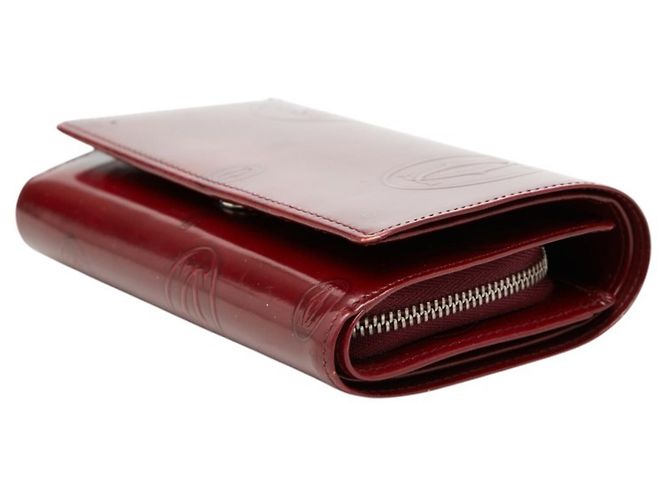 Cartera Larga Cartier Happy Birthday Burdeos - vue 4