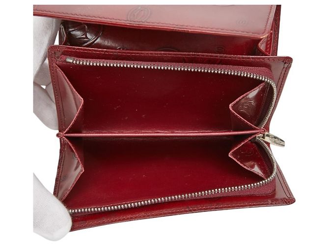 Cartera Larga Cartier Happy Birthday Burdeos - vue 7