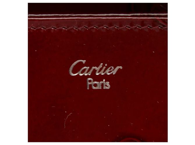 Cartera Larga Cartier Happy Birthday Burdeos - vue 8