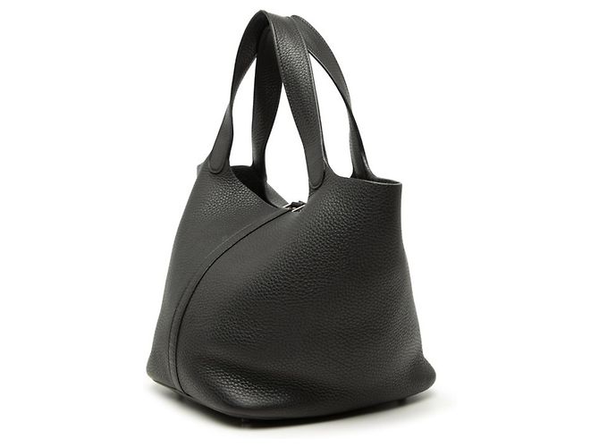 Hermès Hermes Picotin Lock MM Handtasche Schwarz - Ansicht 2
