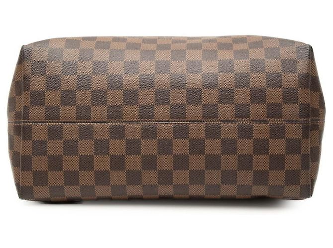 Borsa Tote Louis Vuitton Damier Iena MM Marrone - vista 3