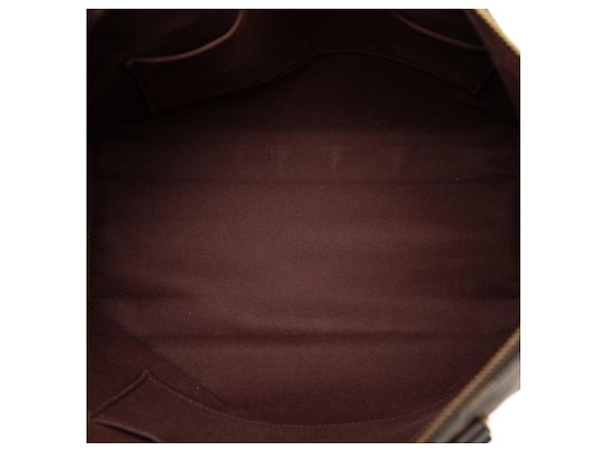 Borsa Tote Louis Vuitton Damier Iena MM Marrone - vista 4