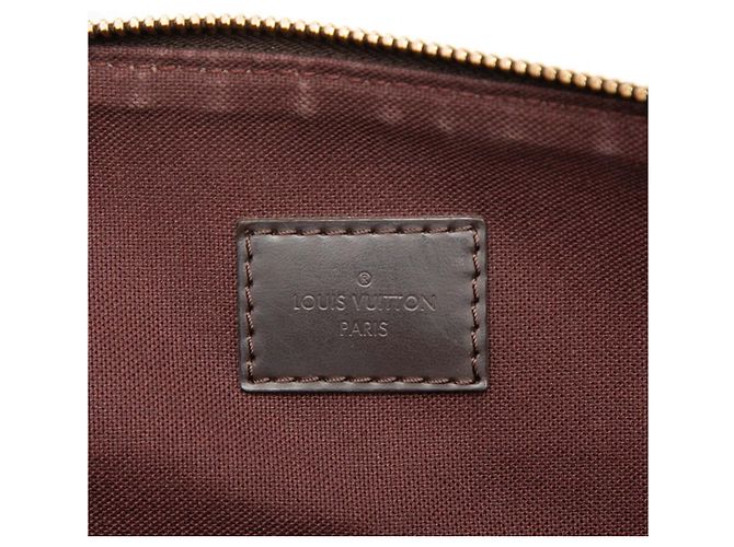 Borsa Tote Louis Vuitton Damier Iena MM Marrone - vista 5