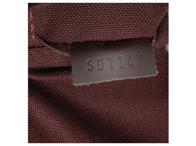 Borsa Tote Louis Vuitton Damier Iena MM Marrone - vista 6