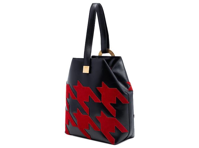 Céline Borsa Celine Black Arc de Triomphe in pelle di vitello Nero - vista 2