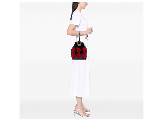 Céline Borsa Celine Black Arc de Triomphe in pelle di vitello Nero - vista 6