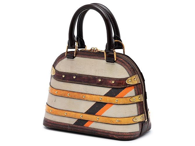 Louis Vuitton Beige Transformed Canvas Time Trunk Alma BB - vista 2