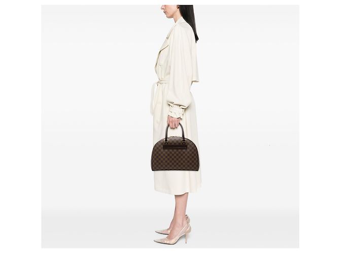 Louis Vuitton Marrone Damier Ebene Nolita - vista 8