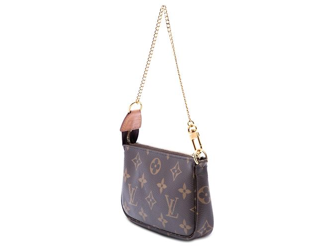 Louis Vuitton Marrone Monogram Mini Pochette Accessoires - vista 2
