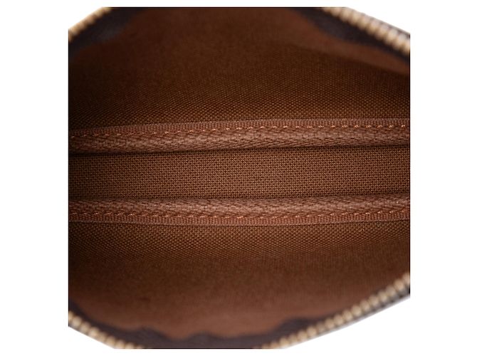 Louis Vuitton Marrone Monogram Mini Pochette Accessoires - vista 4