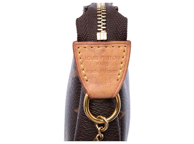 Louis Vuitton Marrone Monogram Mini Pochette Accessoires - vista 5