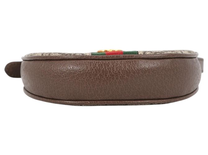 Borsa Gucci Beige Mini GG Supreme Web Ophidia - vista 3