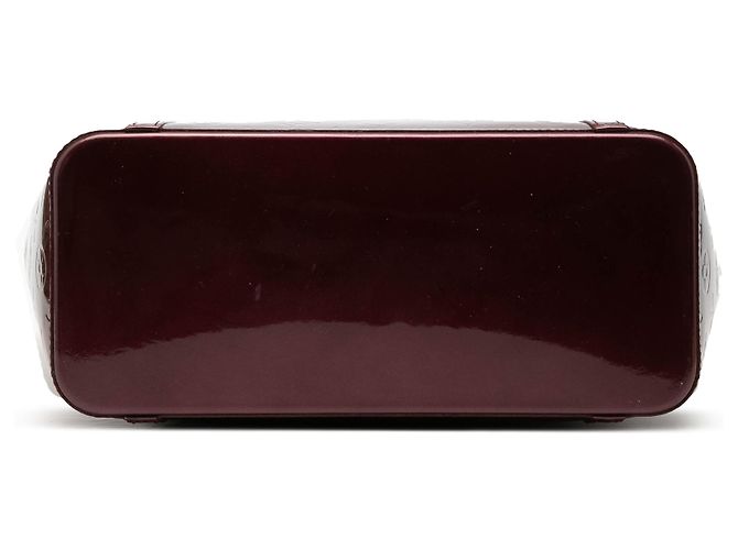 Louis Vuitton Red Monogram Vernis Avalon MM Rosso Bordò - vista 3