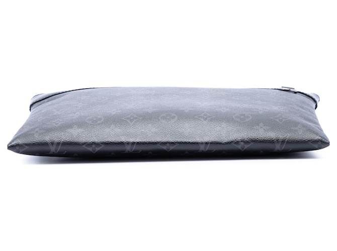 Louis Vuitton Pochette Discovery GM Monogram Eclipse nero - vista 3