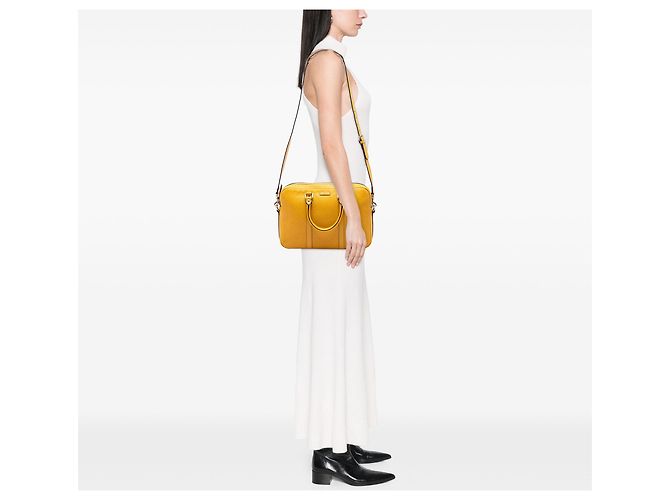 Borsa Business Gucci in pelle Diamante Bright gialla Medium Giallo - vista 5
