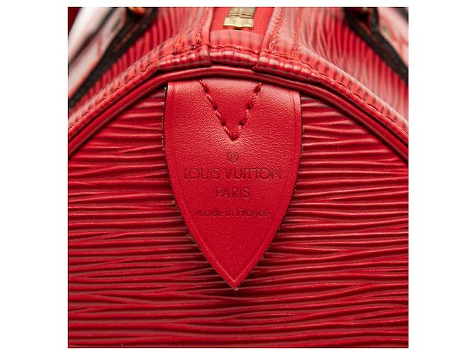 Louis Vuitton Speedy 25 em Epi vermelho - vista 5