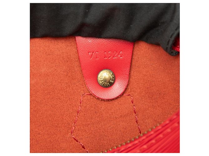 Louis Vuitton Speedy 25 em Epi vermelho - vista 6