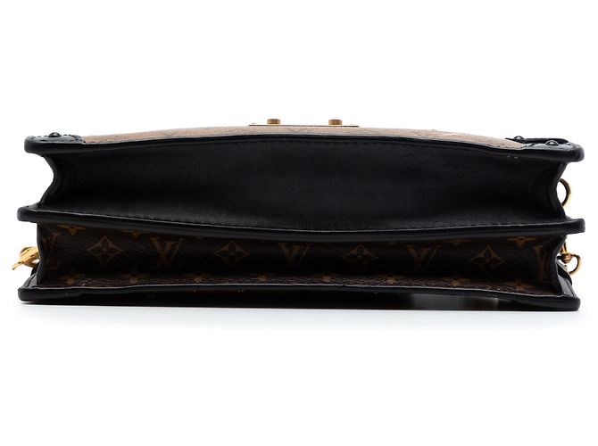 Clutch Louis Vuitton Brown Monogram Reverse Trunk Castaño - vista 3