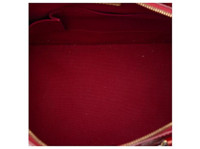 Louis Vuitton Alma GM in rotem Monogram Vernis - Ansicht 4