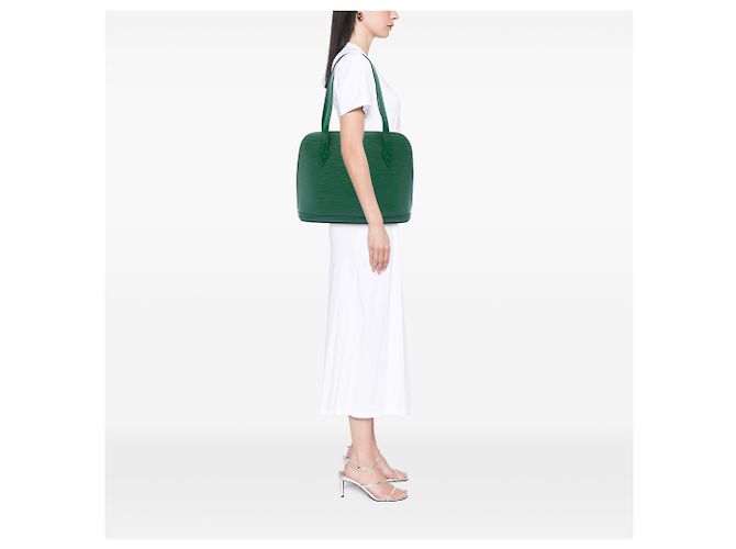 Louis Vuitton Verde Epi Lussac - vista 6
