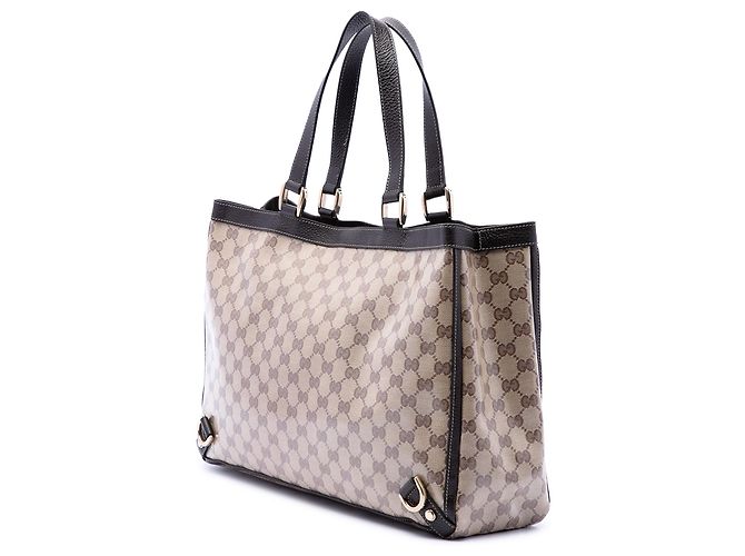 Tote Abbey GG Crystal D Ring Beige Gucci - vista 2