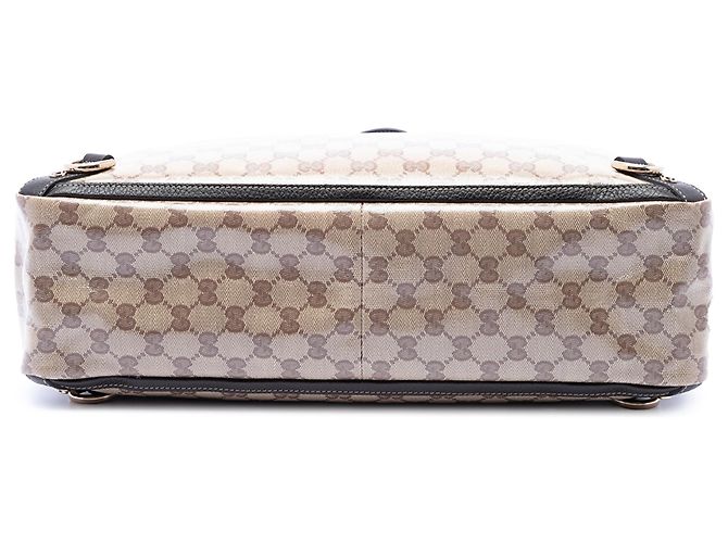 Tote Abbey GG Crystal D Ring Beige Gucci - vista 3