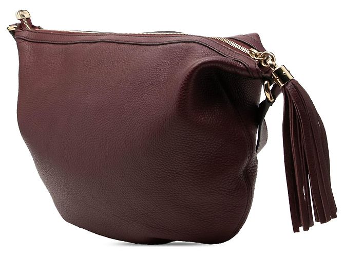 Gucci Rot Leder Soho Crossbody Größe M - Ansicht 2
