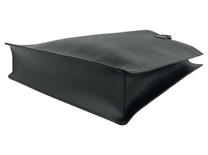 Louis Vuitton Sac Plat Epi nero GM - vista 4
